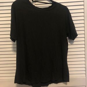 Universal Standard Tee Rex Crew Size Small Black